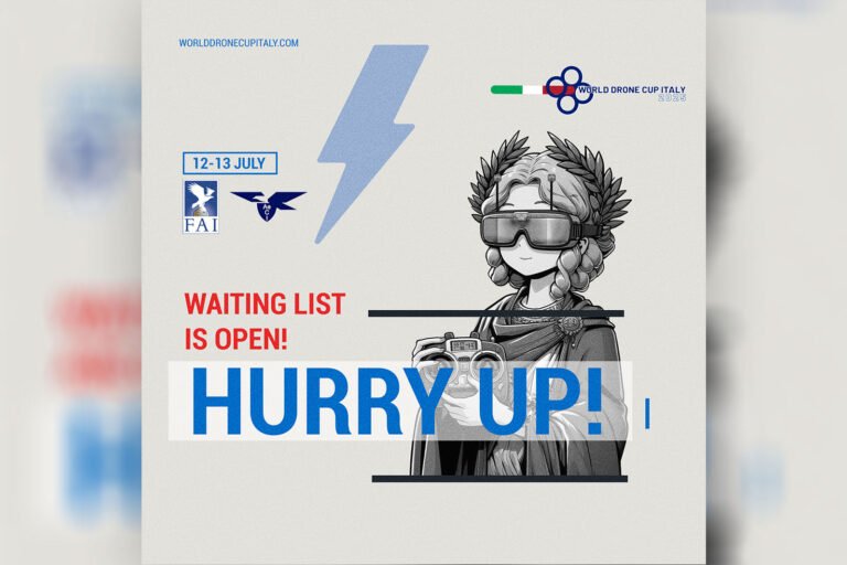 WorldDroneCupItaly 2025: Waiting List Opens February 16th!